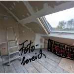 Der geplante Fotobereich ist auf der Wand neben dem Fenster eingezeichnet. Hier sollen Lightpainting, Stillleben und kreative Fotoideen umgesetzt werden.